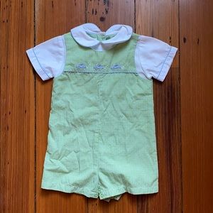 Petit Ami Gingham shortall 3m. Worn once.